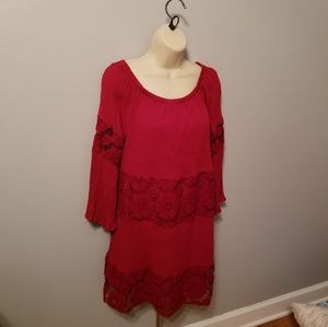 Cute red boutique dress